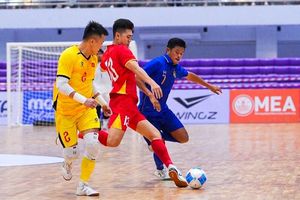 Đội tuyển futsal Việt Nam bất bại tại giải quốc tế Thái Lan