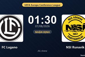 Nhận định FC Lugano vs NSI Runavik: đội hình dự kiến