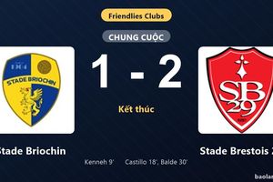 Thống kê trận đấu Stade Briochin 1-2 Stade Brestois 29: Stade Brestois 29 ngược dòng ngoạn mục