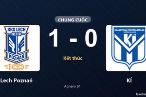 Thống kê trận đấu Lech Poznań 1-0 KÍ: Yannick Agnero tỏa sáng, Lech Poznań giành trọn 3 điểm