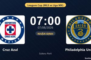 Nhận định Cruz Azul vs Philadelphia Union: đội hình dự kiến