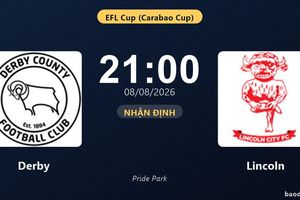 Nhận định Derby vs Lincoln: đội hình dự kiến