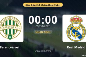 Nhận định Ferencvárosi vs Real Madrid: đội hình dự kiến