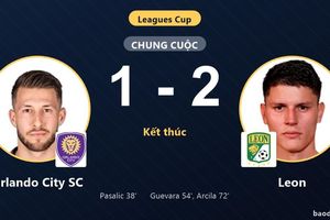 Bị dẫn trước, Leon ngược dòng đánh bại Orlando City SC tại Leagues Cup