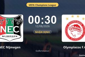 Nhận định NEC Nijmegen vs Olympiacos F.C.: đội hình dự kiến