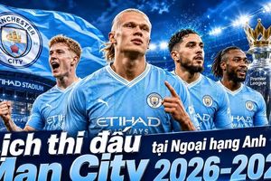 Lịch thi đấu Man City tại Ngoại hạng Anh 2026 - 2027 đầy đủ 38 vòng