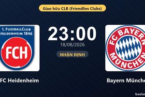 Nhận định 1. FC Heidenheim vs Bayern München: đội hình dự kiến