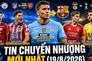 Tin chuyển nhượng hôm nay 19/8: Arsenal có cơ hội mua Julián Álvarez