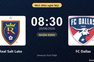 Nhận định Real Salt Lake vs FC Dallas: đội hình dự kiến