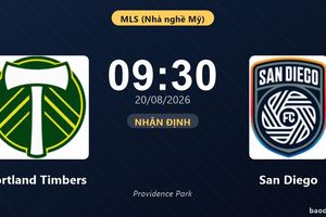 Nhận định Portland Timbers vs San Diego: đội hình dự kiến