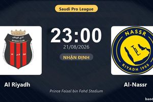 Nhận định Al Riyadh vs Al-Nassr: đội hình dự kiến