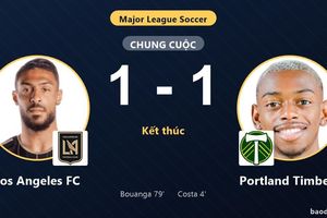 Chia điểm trước Portland Timbers, Los Angeles FC cùng đối thủ giành vé vào vòng 1/16