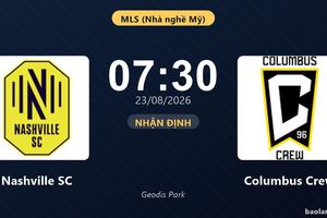 TRỰC TIẾPTrực tiếp Nashville SC vs Columbus Crew: Trận đấu đang diễn ra