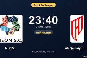 Nhận định NEOM vs Al-Qadisiyah FC: Chủ nhà nối dài mạch thăng hoa?