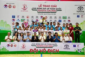 U9 HVL Sơn La lần đầu vô địch U9 toàn quốc