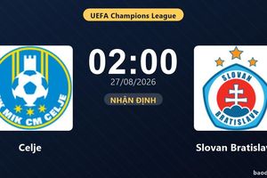 Nhận định Celje vs Slovan Bratislava: Lượt về quyết định việc đi tiếp
