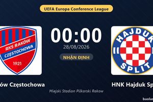 Nhận định Raków Częstochowa vs HNK Hajduk Split: Thắng để đi tiếp