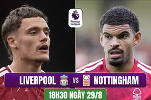 Nhận định Liverpool vs Nottingham, 18h30 ngày 29/8: 'The Kop' trút giận