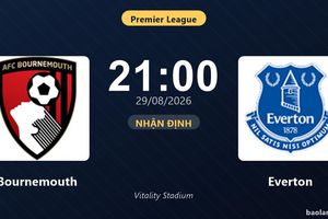 Nhận định Bournemouth vs Everton: Điểm nóng cuộc đua tốp đầu