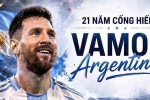[Infographic] Messi khép lại 21 năm cống hiến cho đội tuyển Argentina