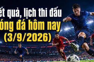Kết quả, lịch thi đấu bóng đá hôm nay 3/9: U20 Việt Nam gặp Palestine