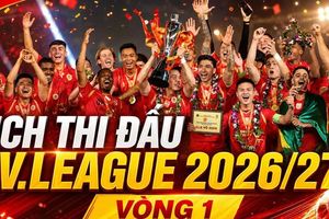 V-League 2026/27 khai màn: Lịch vòng 1 và những trận đấu đáng chờ đợi