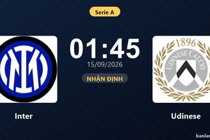 Nhận định Inter vs Udinese: Cơ hội bám đuổi ngôi đầu