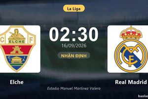 Nhận định Elche vs Real Madrid: Cơ hội bám đuổi ngôi đầu