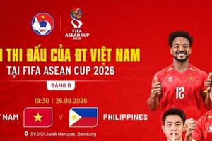 Lịch thi đấu của đội tuyển Việt Nam tại FIFA ASEAN Cup 2026