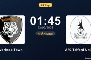 Nhận định Worksop Town vs AFC Telford United: Hứa hẹn màn đôi công