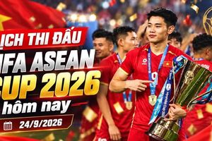 Lịch thi đấu FIFA ASEAN Cup 2026 hôm nay 24/9: Hai trận mở màn đáng chú ý