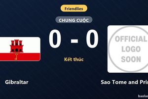 Thống kê trận đấu Gibraltar 0-0 Sao Tome and Principe: Trận hòa không bàn thắng