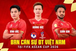 Quang Hải vắng mặt, ai là đội trưởng của đội tuyển Việt Nam tại FIFA ASEAN Cup 2026?