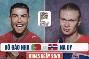 Nhận định Na Uy vs Bồ Đào Nha, 01h45 ngày 28/9: Đỉnh cao Ronaldo đối đầu Haaland
