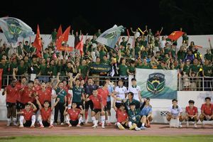 Thắng đậm Bình Minh Sài Gòn, FC Thái Nguyên chiếm ngôi đầu bảng V.League 2