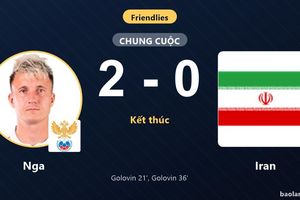 Golovin lập cú đúp, Nga đánh bại Iran tại Kazan Arena