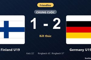 Thống kê trận đấu Finland U19 1-2 Germany U19: Germany U19 ngược dòng ngoạn mục
