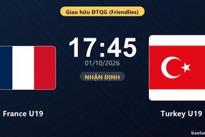 Nhận định France U19 vs Turkey U19: Bản lĩnh sân khách được thử lửa