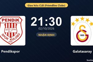 Nhận định Pendikspor vs Galatasaray: Bản lĩnh sân khách được thử lửa
