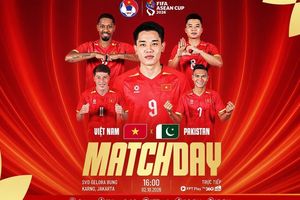 Lịch thi đấu FIFA ASEAN Cup 2026 hôm nay: Việt Nam quyết đấu Pakistan
