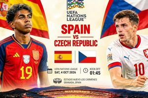 Nhận định Tây Ban Nha vs CH Séc, 01h45 ngày 4/10: Bò tót dạo chơi