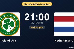 Nhận định Ireland U18 vs Netherlands U18: Hứa hẹn màn đôi công