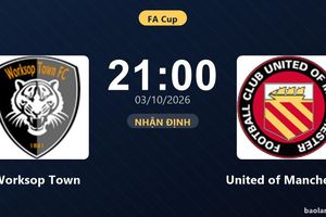 Nhận định Worksop Town vs United of Manchester: Điểm tựa sân nhà