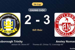 Thống kê trận đấu Gainsborough Trinity 2-3 Anstey Nomads: T. Liversidge tỏa sáng, Anstey Nomads giành trọn 3 điểm
