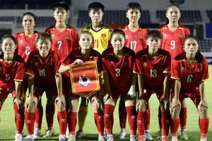 U17 nữ Việt Nam thắng đậm Palestine trong trận ra quân