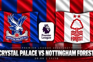 Lịch sử đối đầu Crystal Palace vs Nottingham Forest: Chuỗi hòa 1-1 chờ được phá vỡ tại Selhurst Park