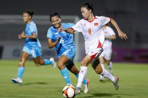Thắng 20-0, U.17 nữ Việt Nam dẫn đầu bảng D