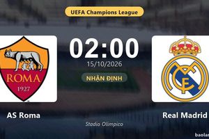 Nhận định AS Roma vs Real Madrid: Điểm nóng cuộc đua tốp đầu