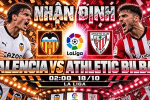 Nhận định bóng đá Valencia vs Athletic Bilbao: Hugo Duro đối đầu Iñaki Williams, Mestalla chờ bước ngoặt