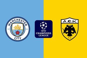 Nhận định trận đấu Man City vs AEK Athens, 2h00 ngày 21.10: Nhiệm vụ phải thắng